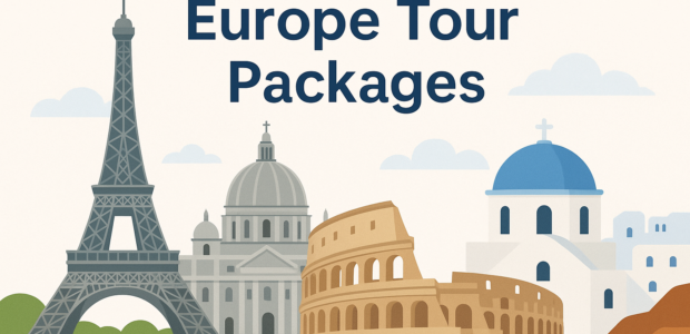 Explore affordable Europe tour packages with Save Off Now – exclusive deals for Paris, Rome, Santorini, and more.